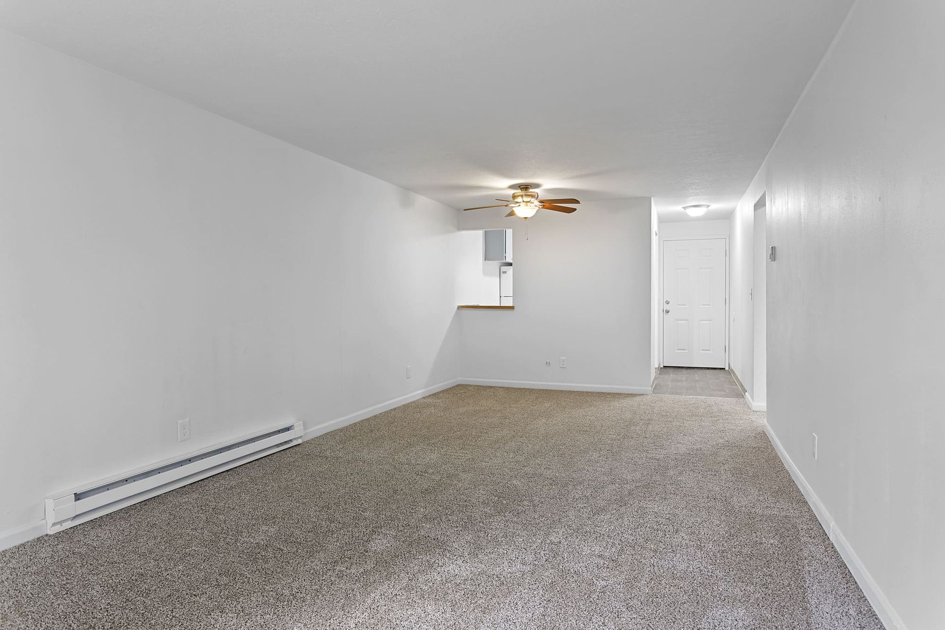 the interior of a unit at the Fairway Apartments
