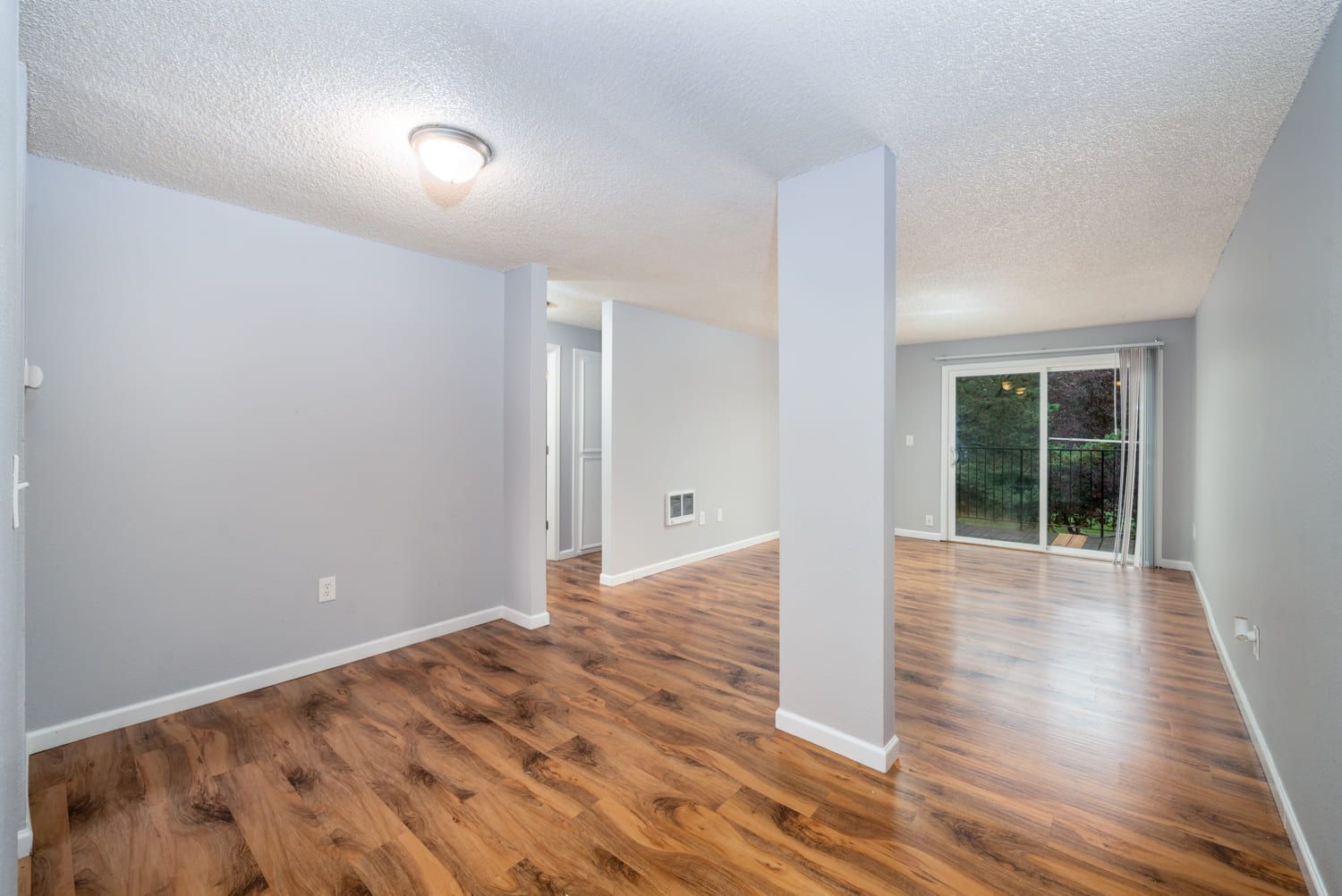 A photo of an apartment in the Johnson Village apartment complex
