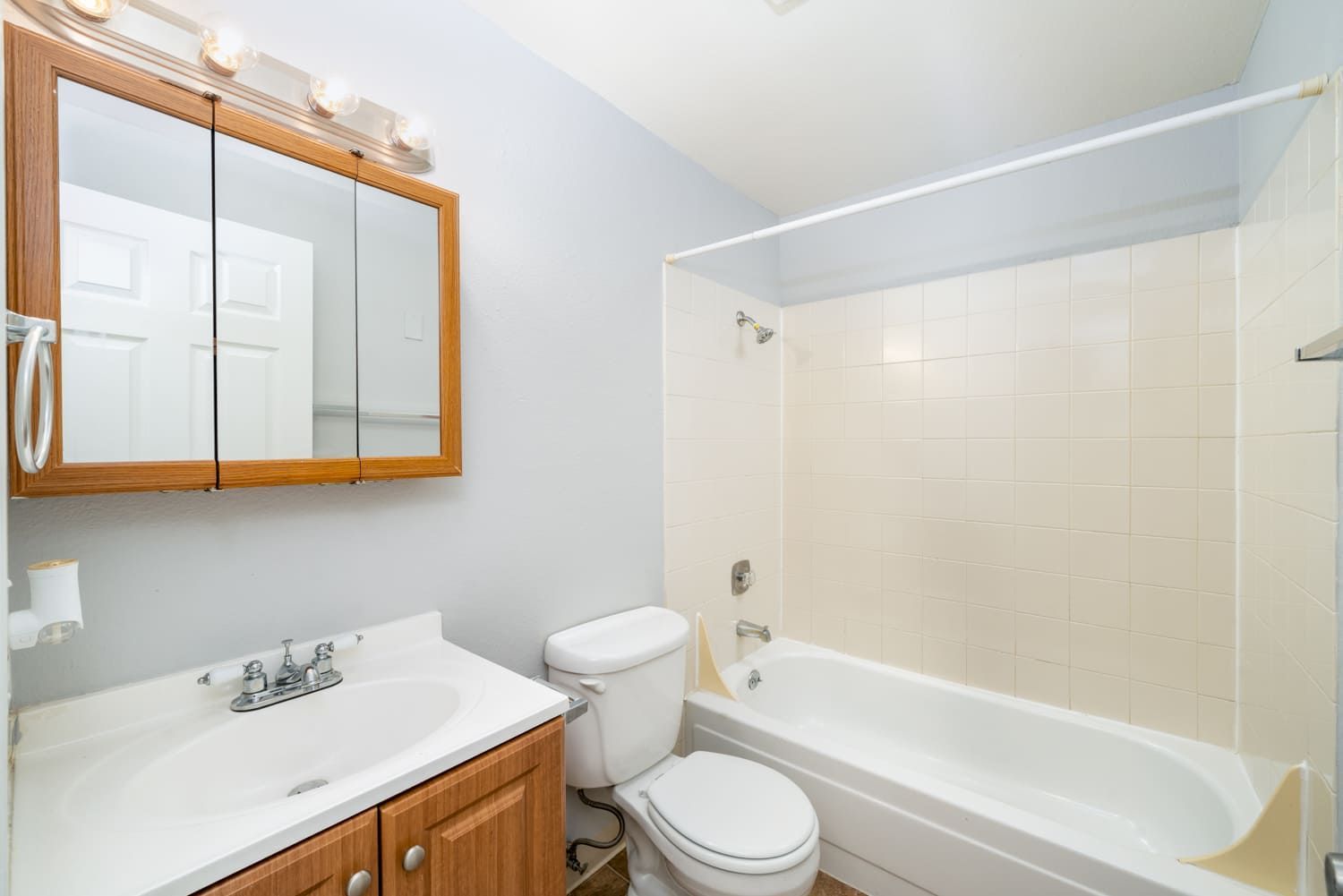 A photo of an apartment in the Johnson Village apartment complex