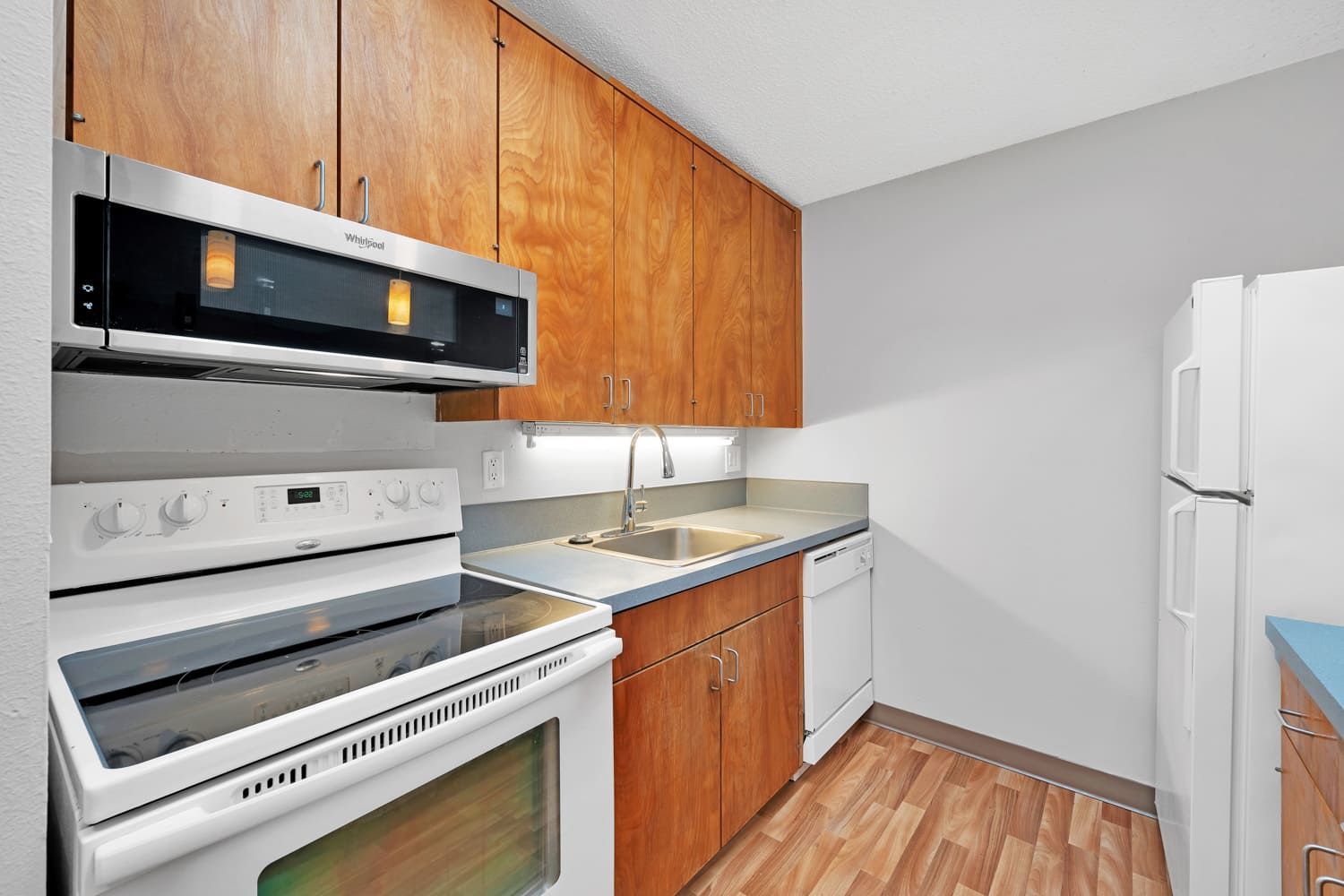 A photo of a unit in the Lair Hill Apartments