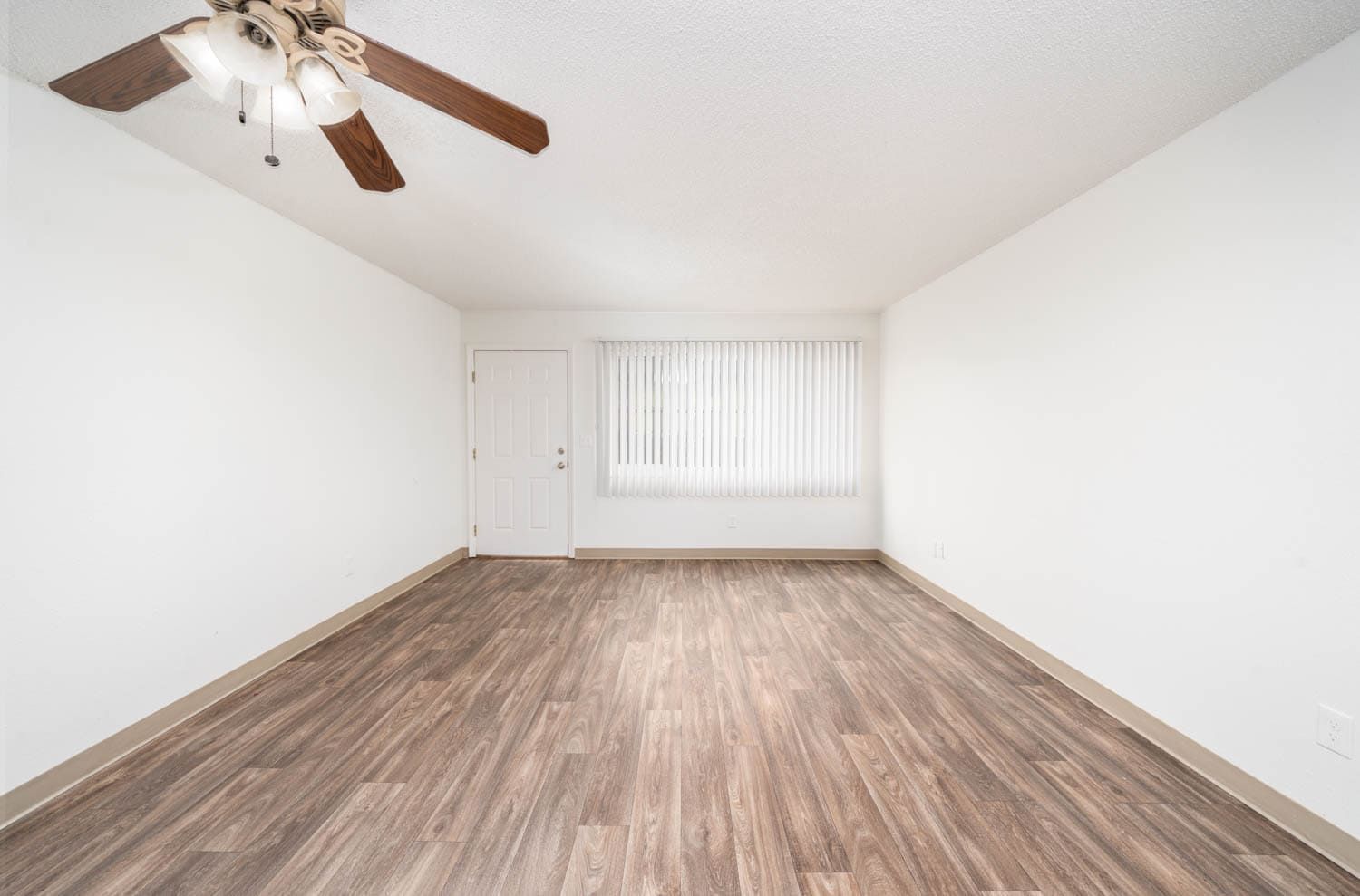 A photo of a unit in the Liberty Square apartment complex