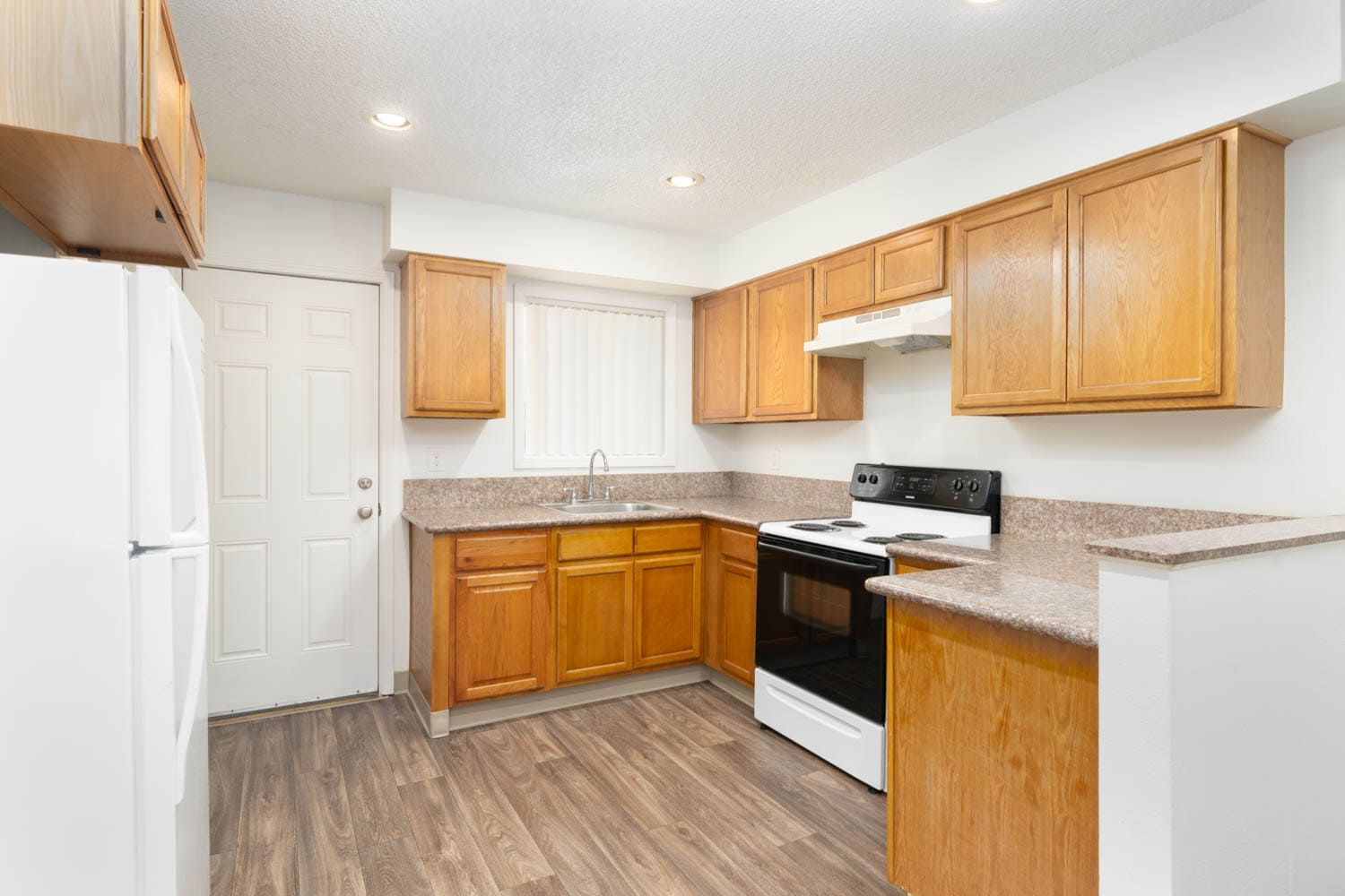 A photo of a unit in the Liberty Square apartment complex