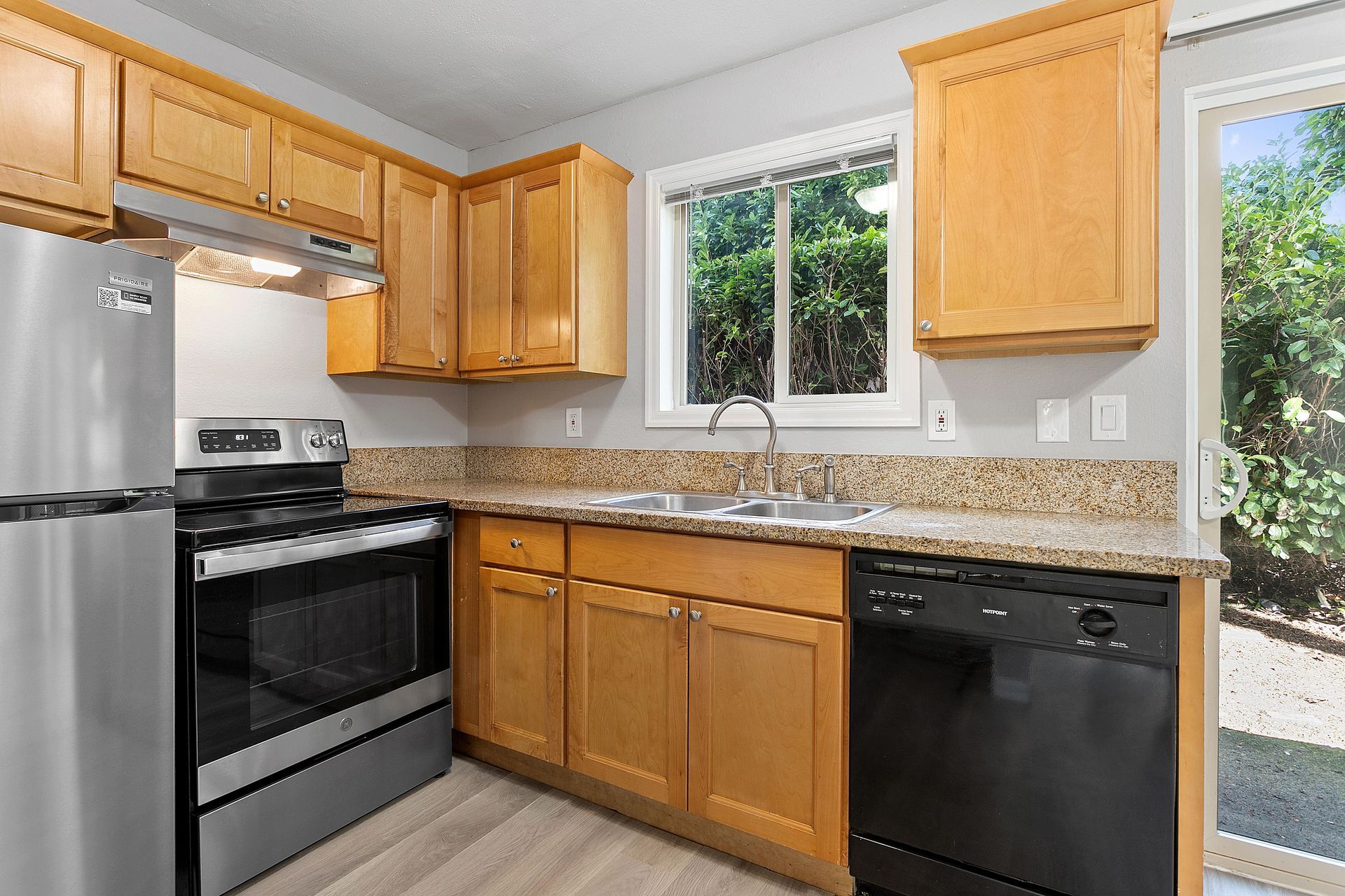 A photo of a unit in the Maple Grove Court apartments