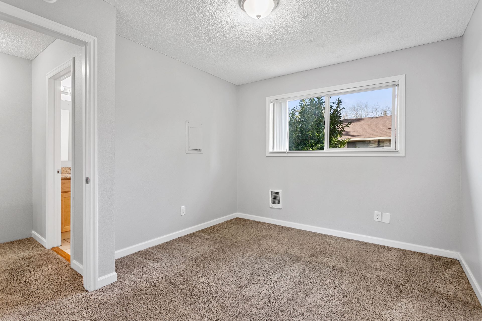 A photo of a unit in the Maple Grove Court apartments