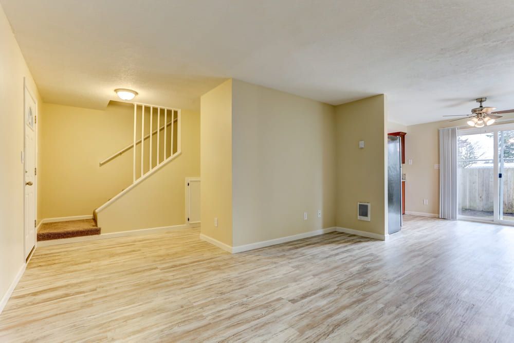 A photo of a unit at the Market Street Apartment complex