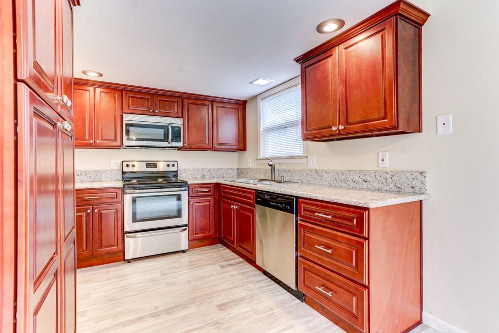 A photo of a unit at the Market Street Apartment complex