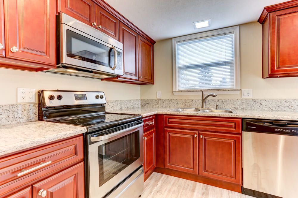 A photo of a unit at the Market Street Apartment complex