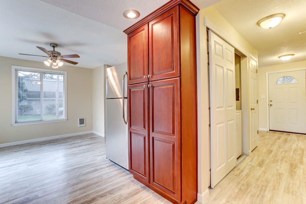 A photo of a unit at the Market Street Apartment complex