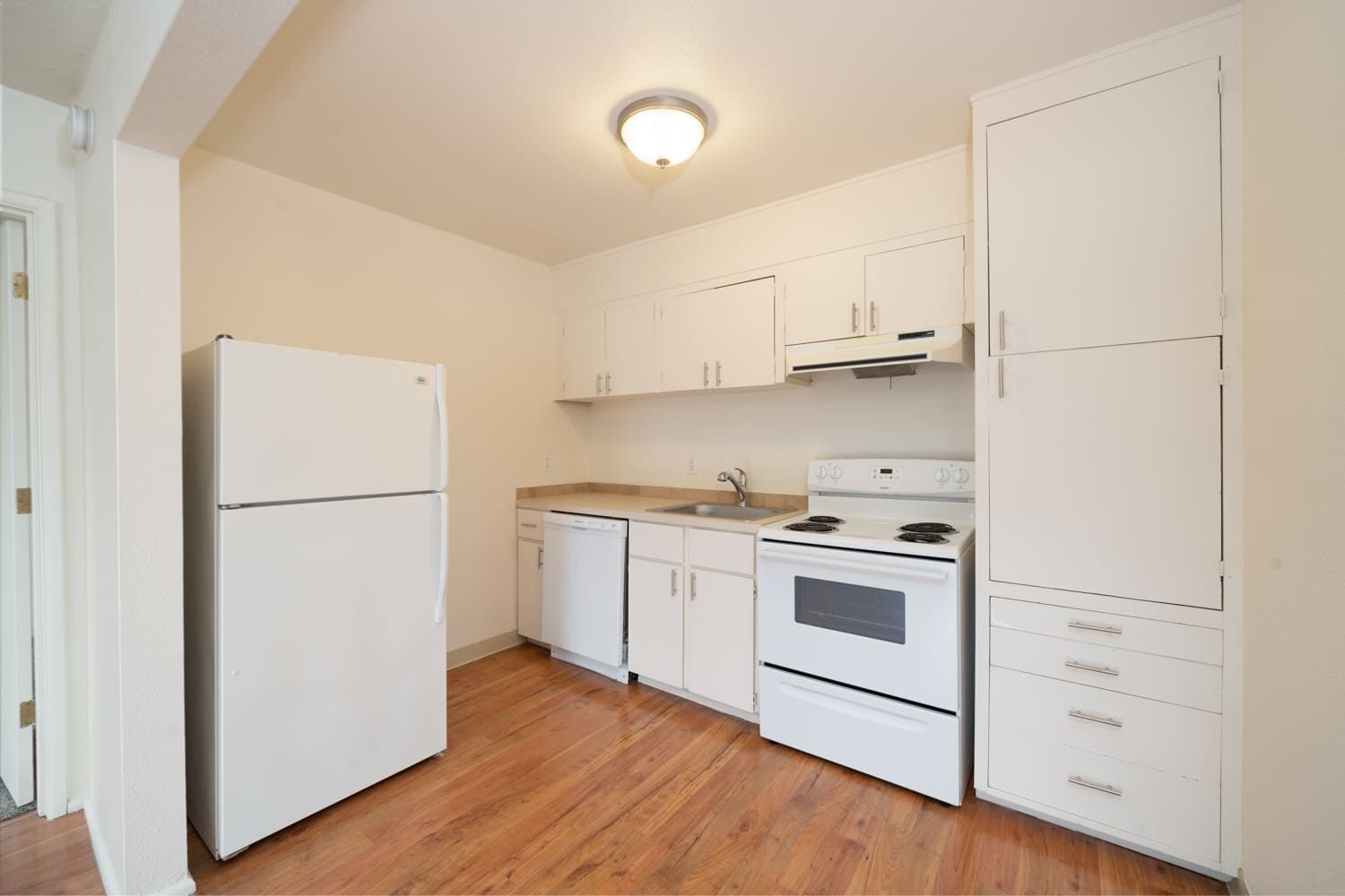 A photo of a unit at the Midtown Apartment complex