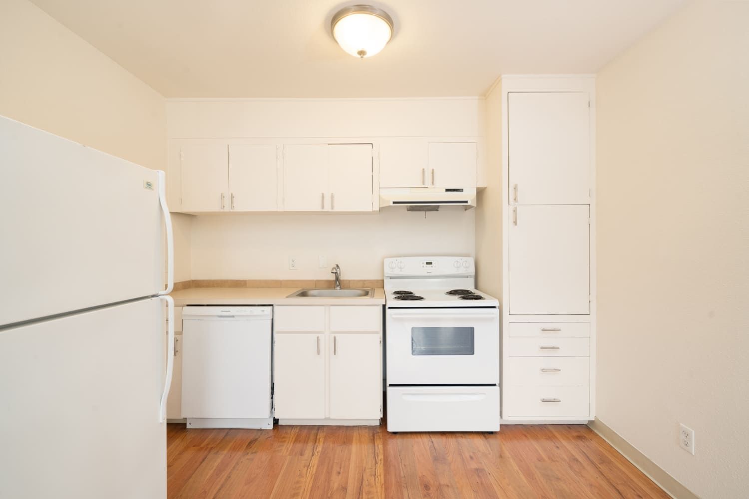 A photo of a unit at the Midtown Apartment complex