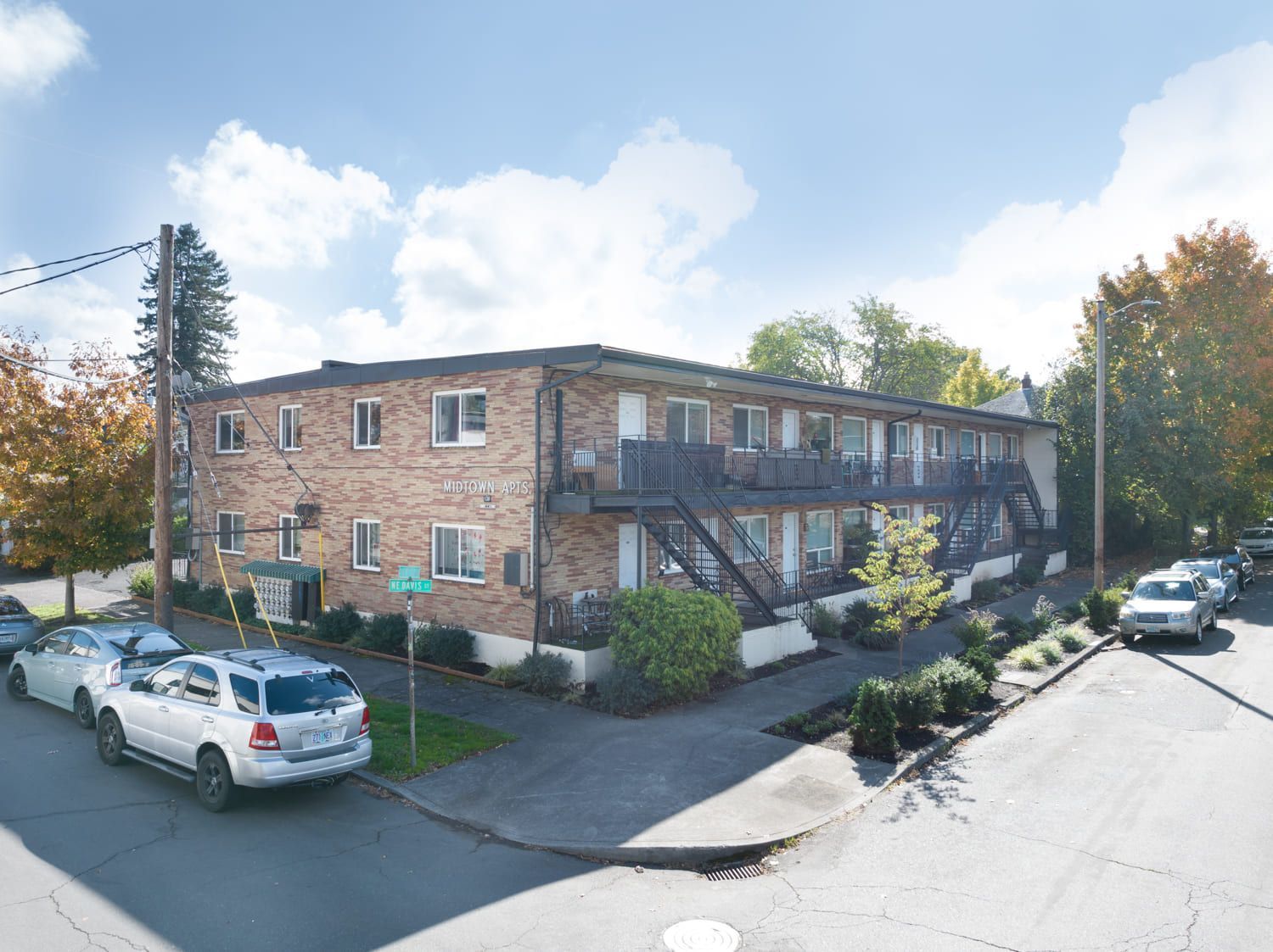 A photo of a unit at the Midtown Apartment complex