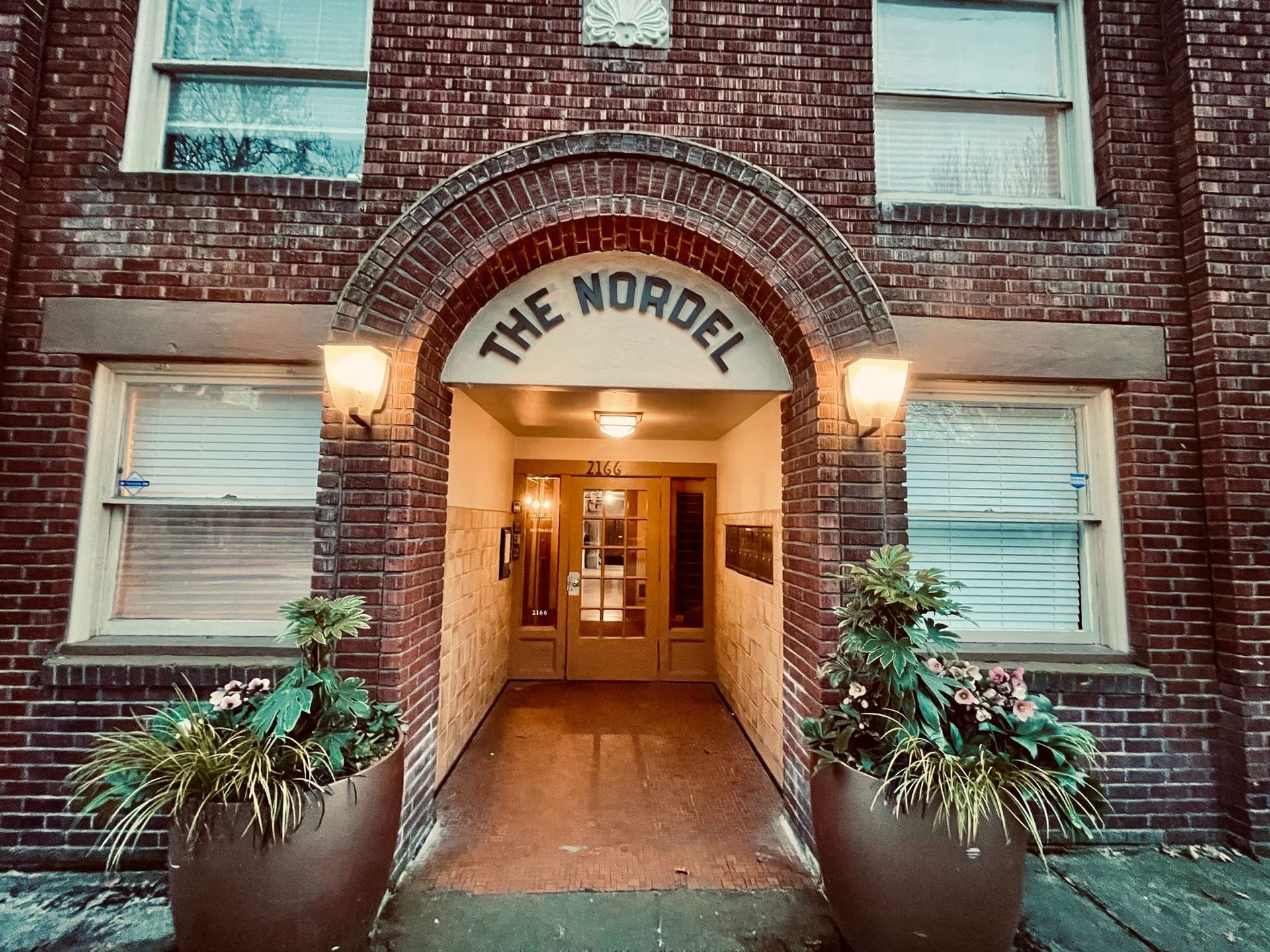 An image of the nordel apartments
