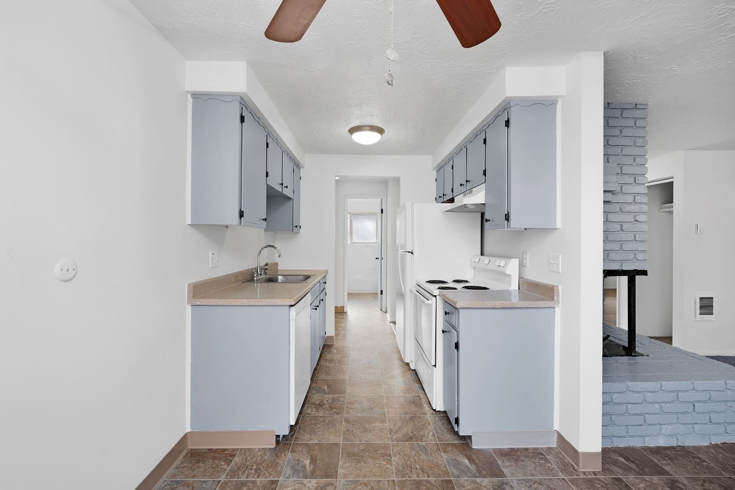 A photo of a unit in the Seven Gables Apartment