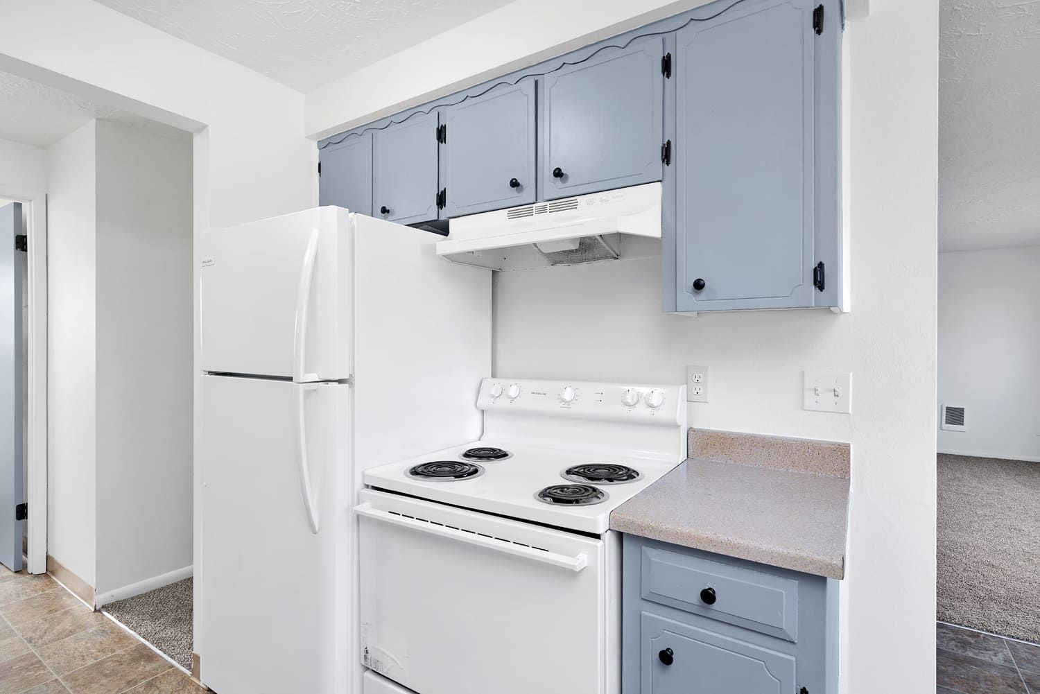 A photo of a unit in the Seven Gables Apartment