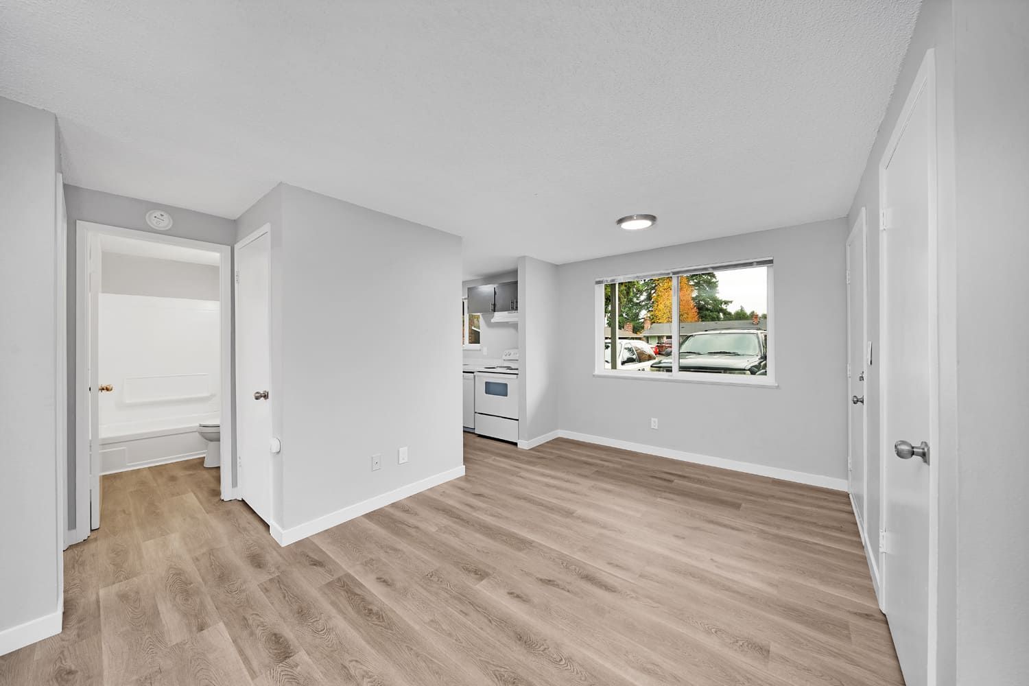 An image of a unit at the Shenandoah Garden Apartments