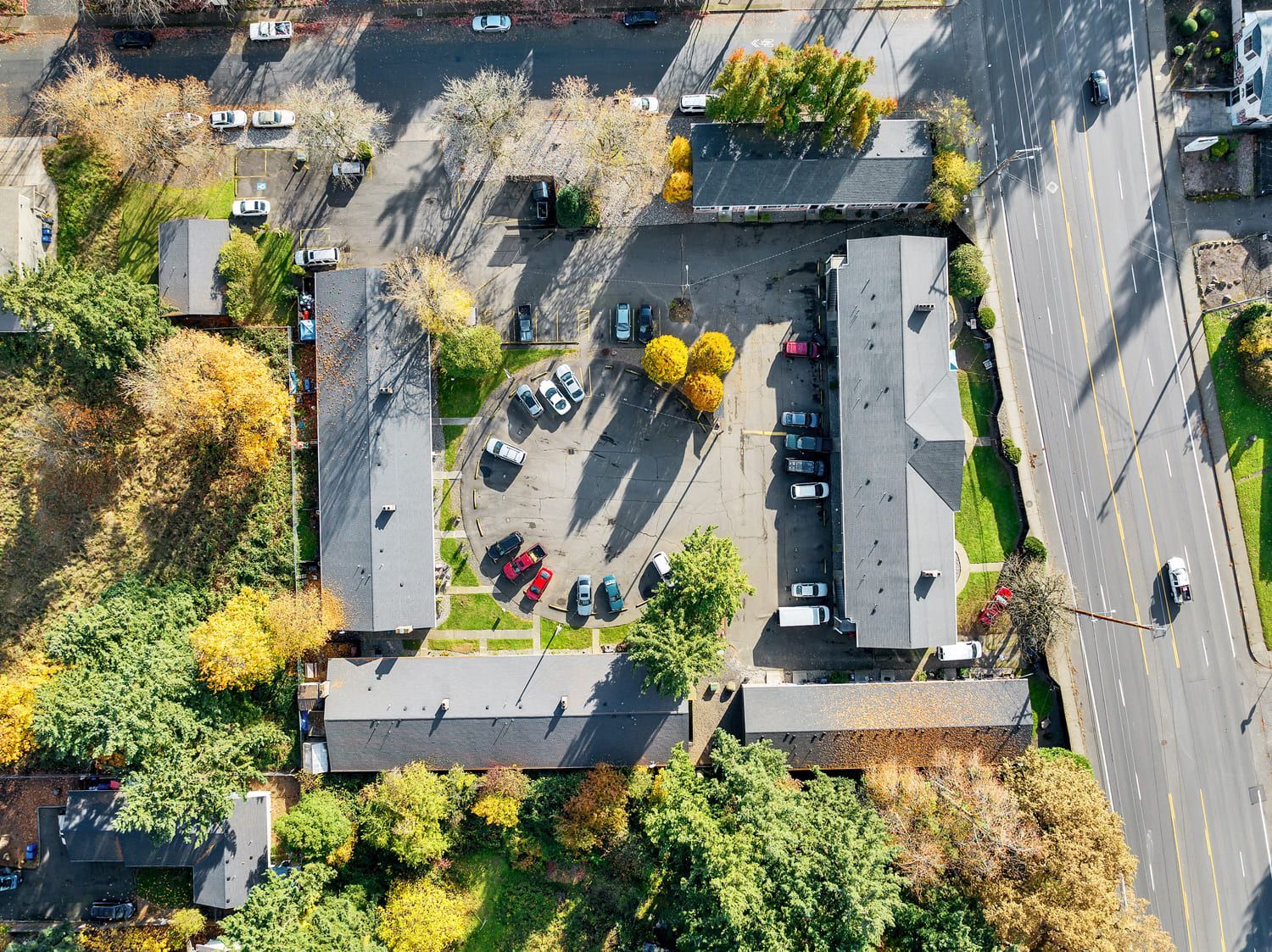 An image of a unit at the Shenandoah Garden Apartments
