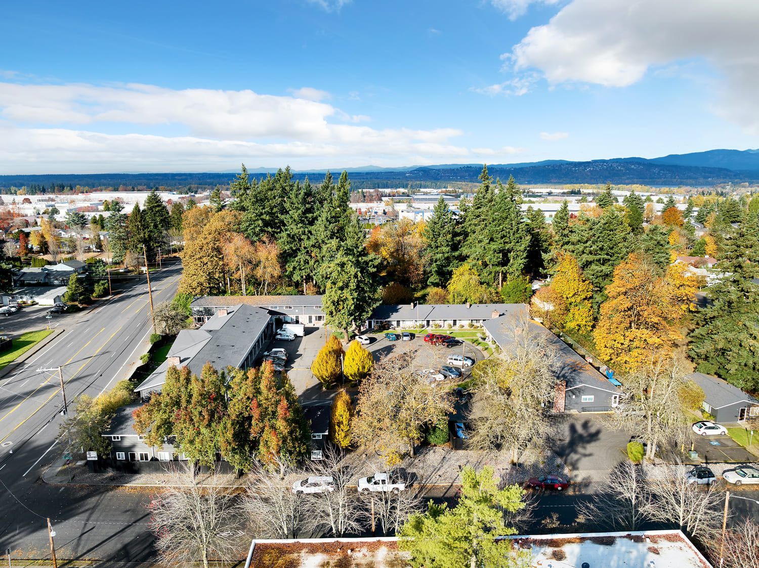 An image of a unit at the Shenandoah Garden Apartments