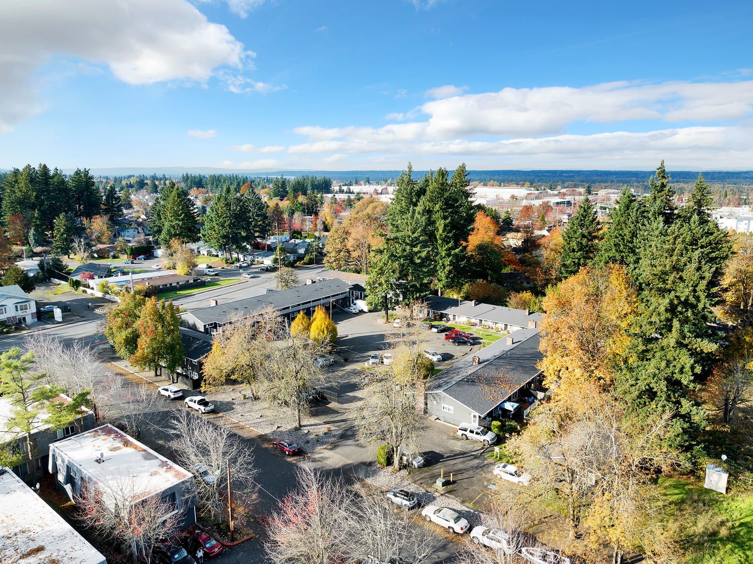 An image of a unit at the Shenandoah Garden Apartments