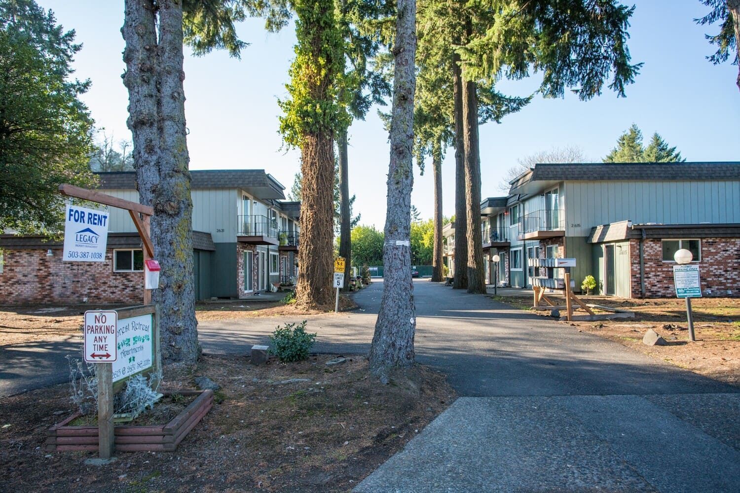 A photo of the Forest Retreat apartments