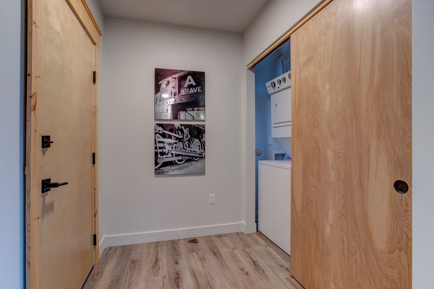 A photo of a unit in the Garthwick apartment