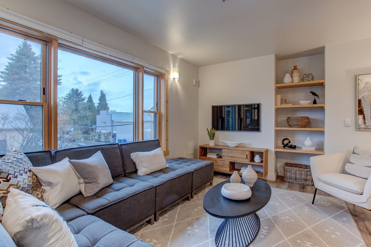 A photo of a unit in the Garthwick apartment