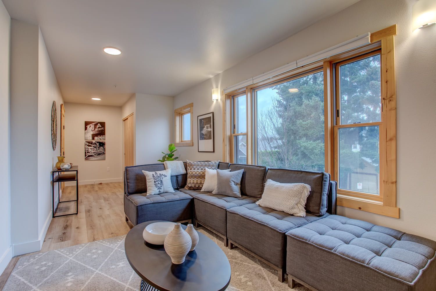 A photo of a unit in the Garthwick apartment