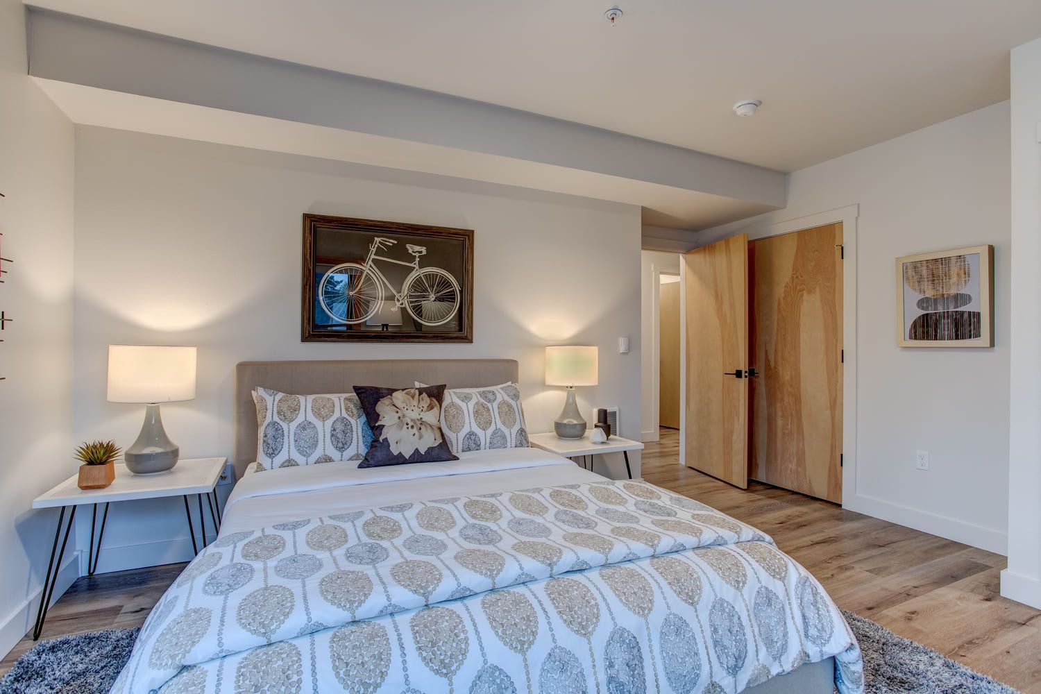 A photo of a unit in the Garthwick apartment