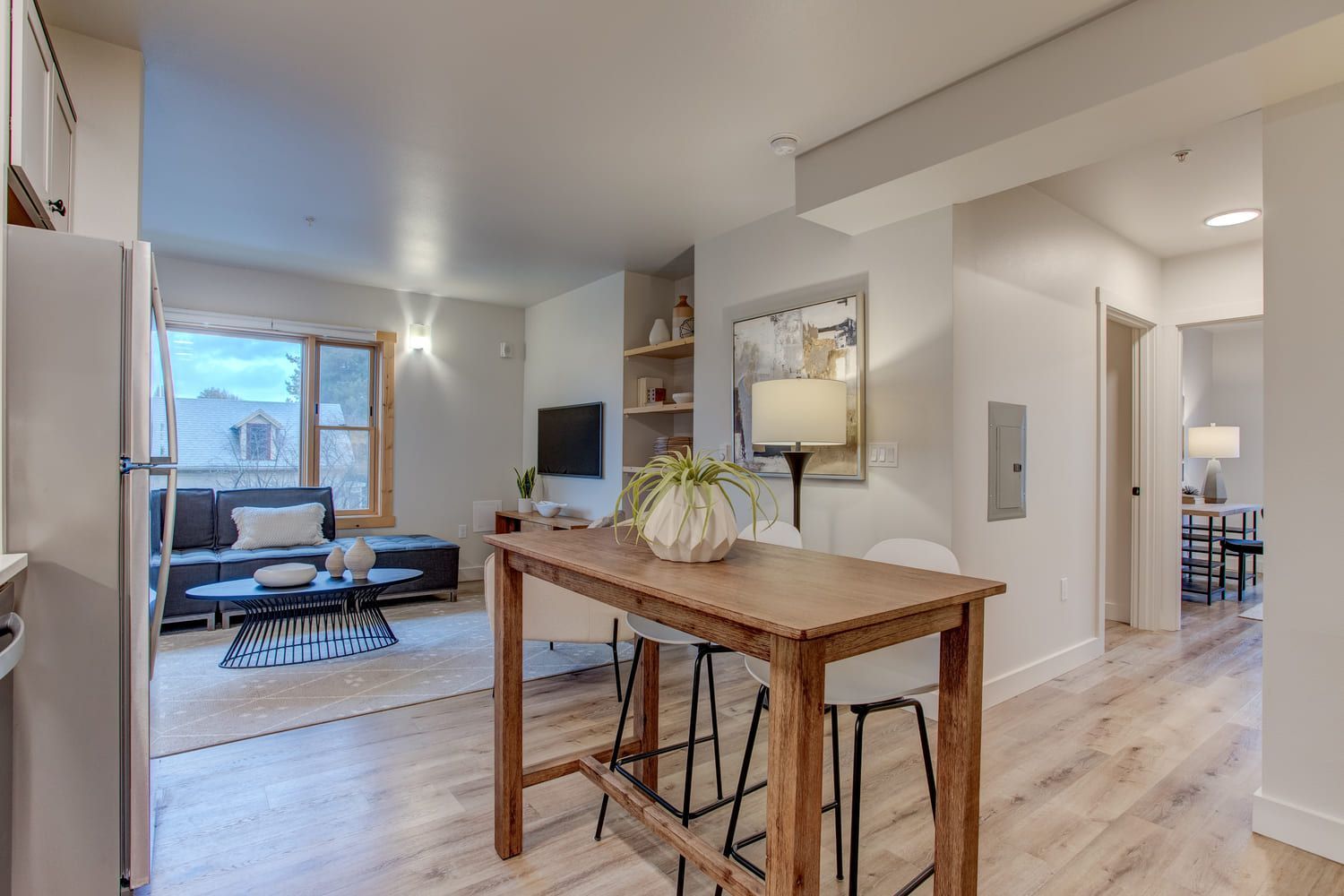 A photo of a unit in the Garthwick apartment