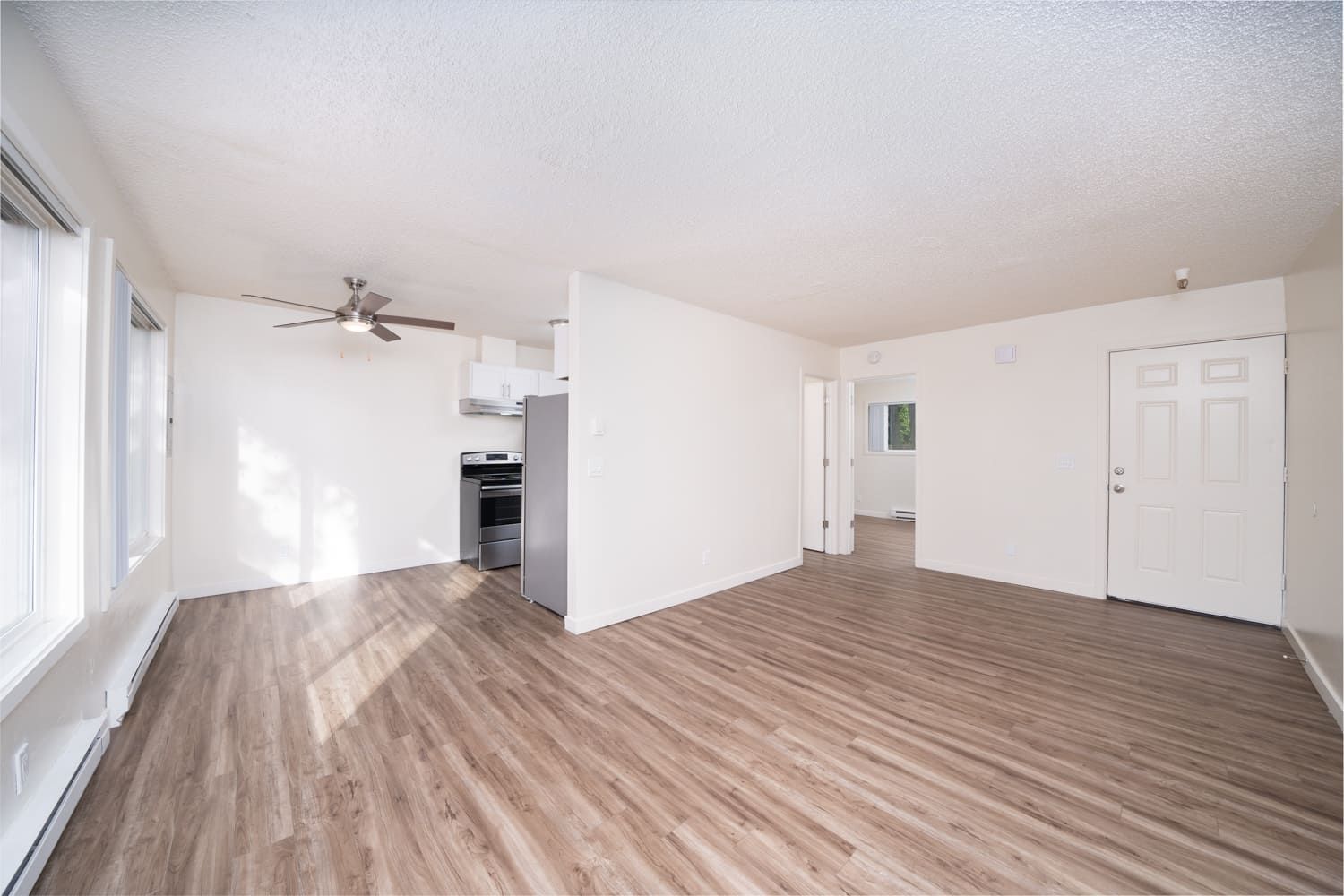 A photo of a unit at the Hudson Apartments