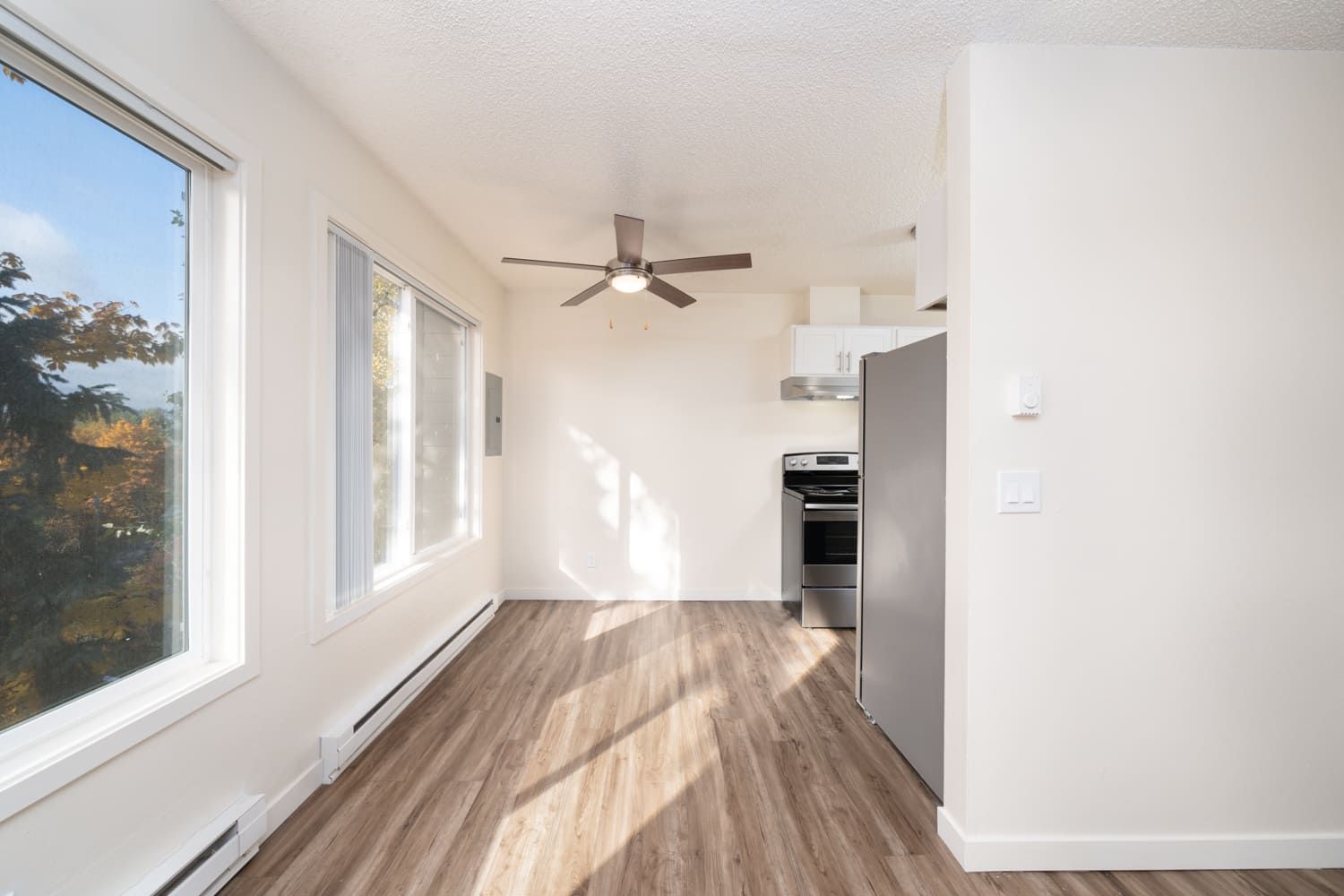 A photo of a unit at the Hudson Apartments