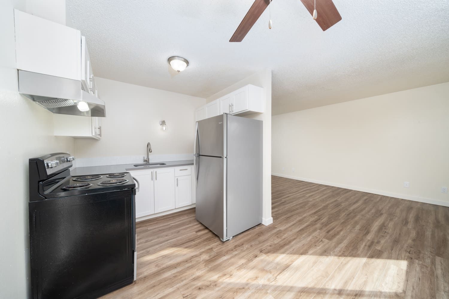 A photo of a unit at the Hudson Apartments