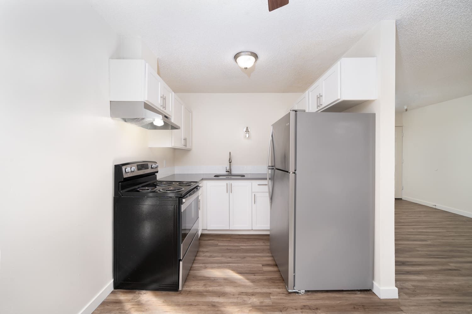 A photo of a unit at the Hudson Apartments