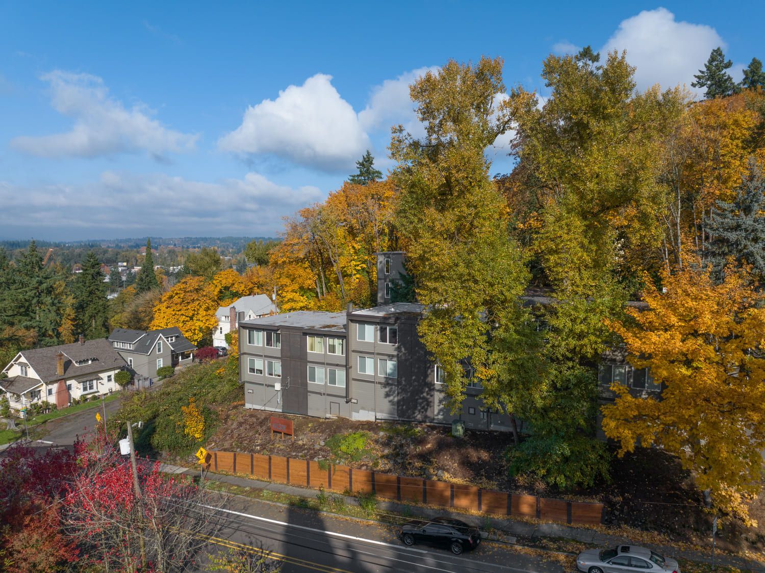 A photo of a unit at the Hudson Apartments
