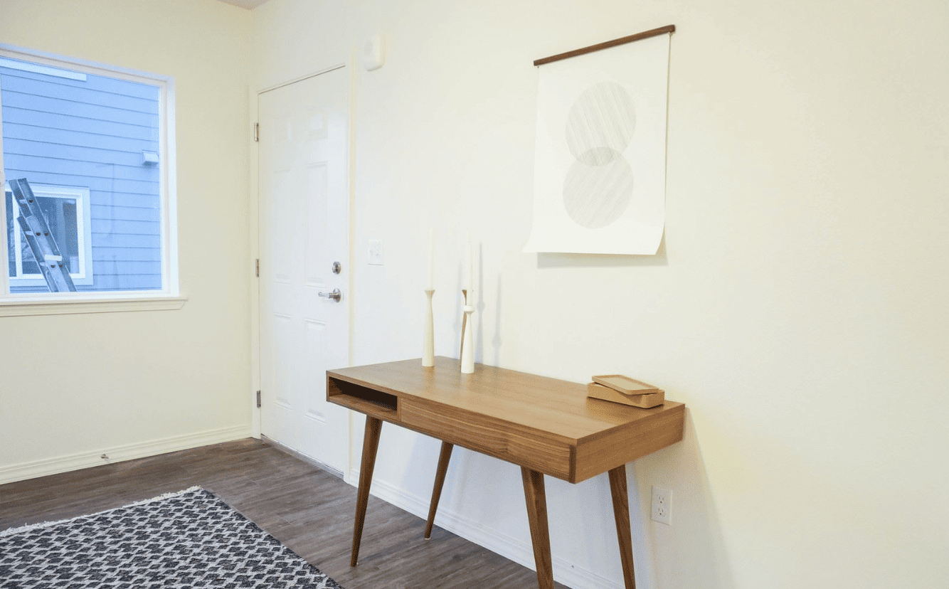 A photo of the apartments at the Woodstock