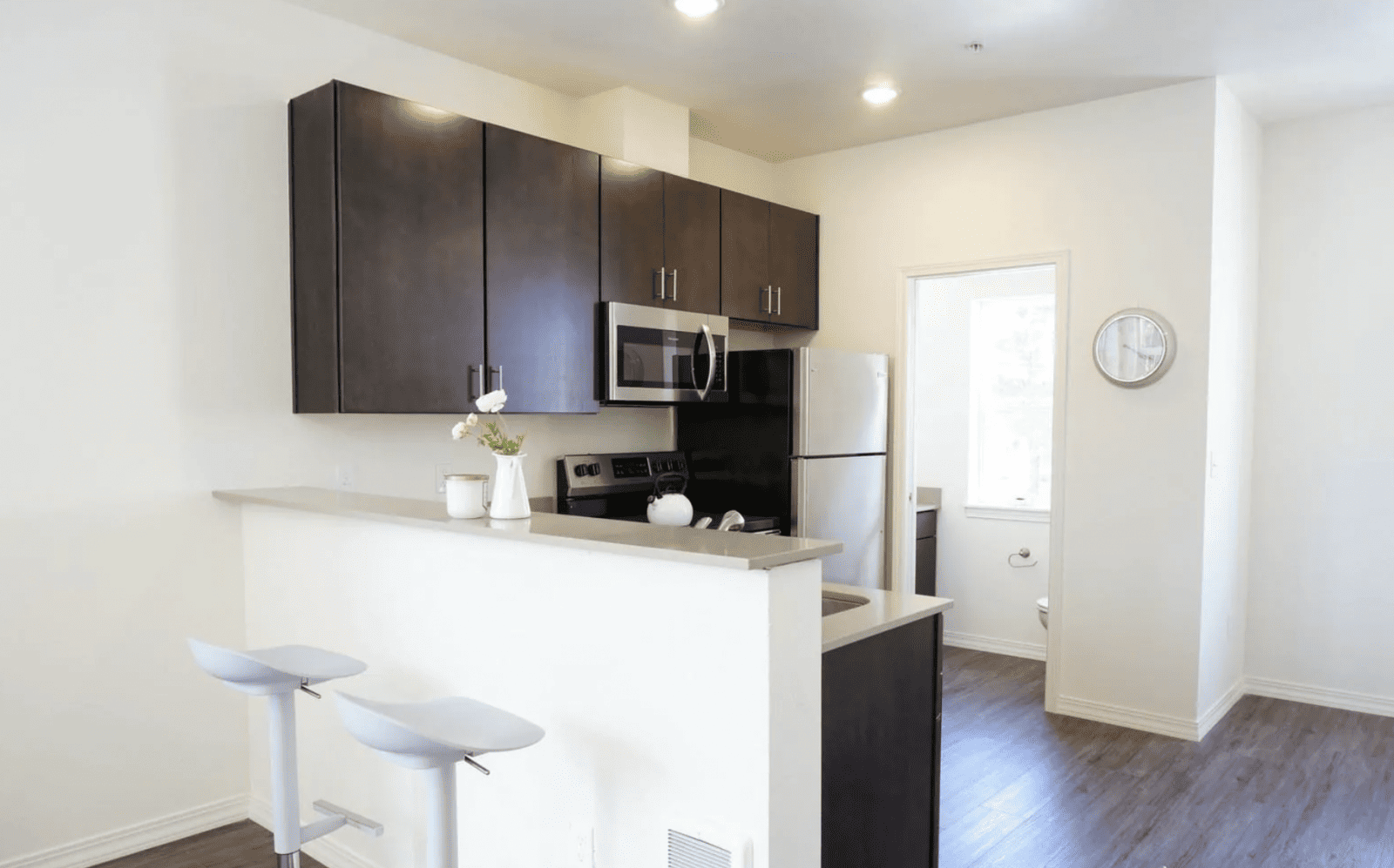 A photo of the apartments at the Woodstock