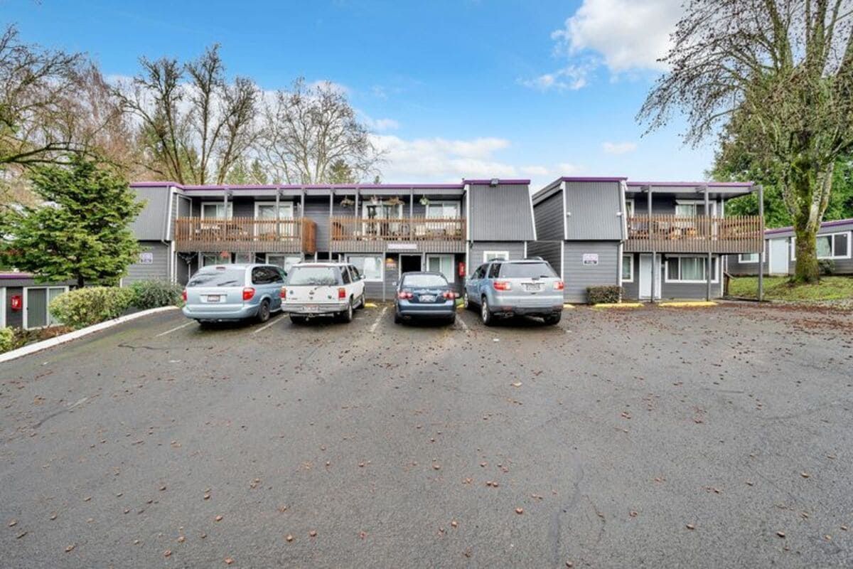 A photo of the interior of a unit at the York apartment