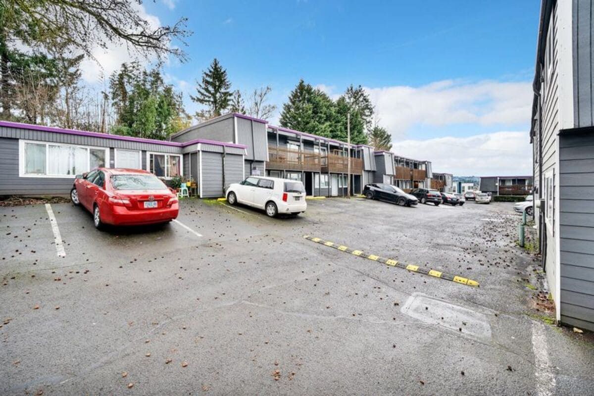 A photo of the interior of a unit at the York apartment