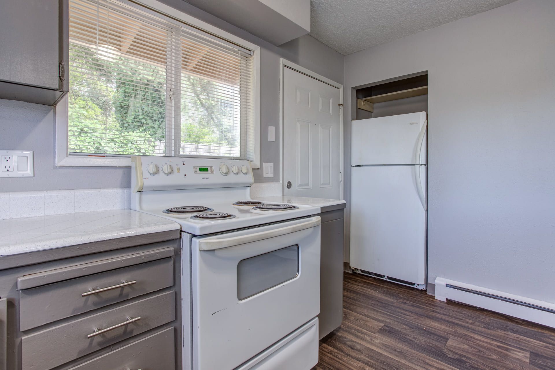 A photo of the apartments at the Tyee apartment complex