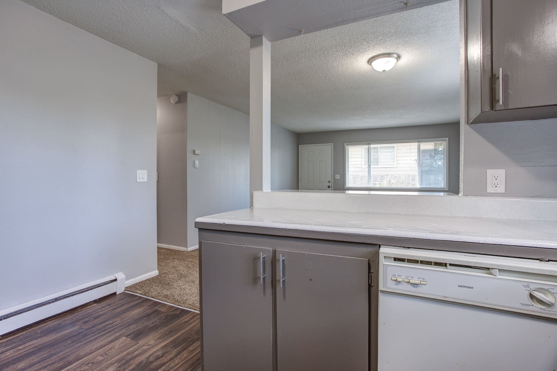 A photo of the apartments at the Tyee apartment complex