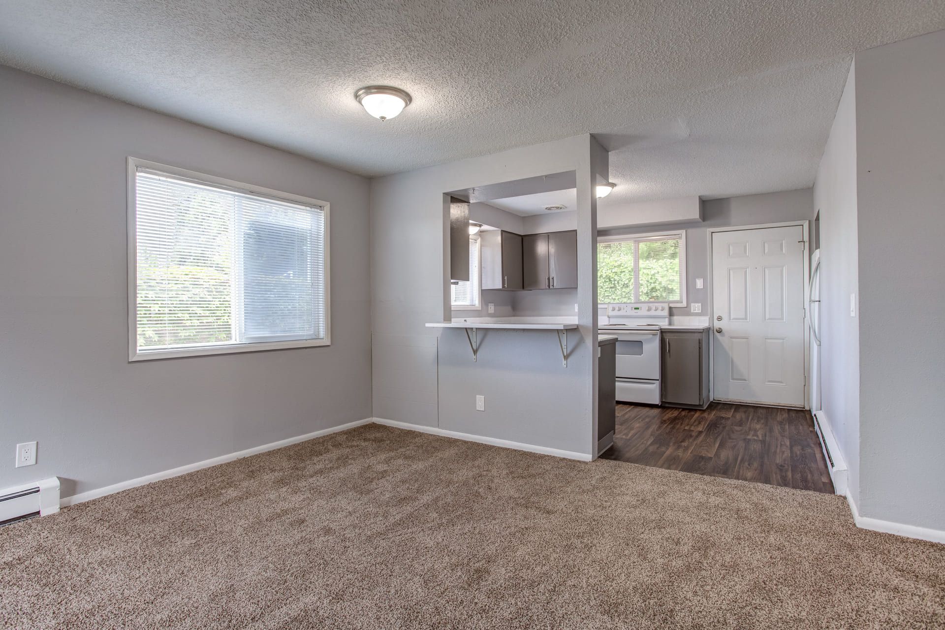 A photo of the apartments at the Tyee apartment complex