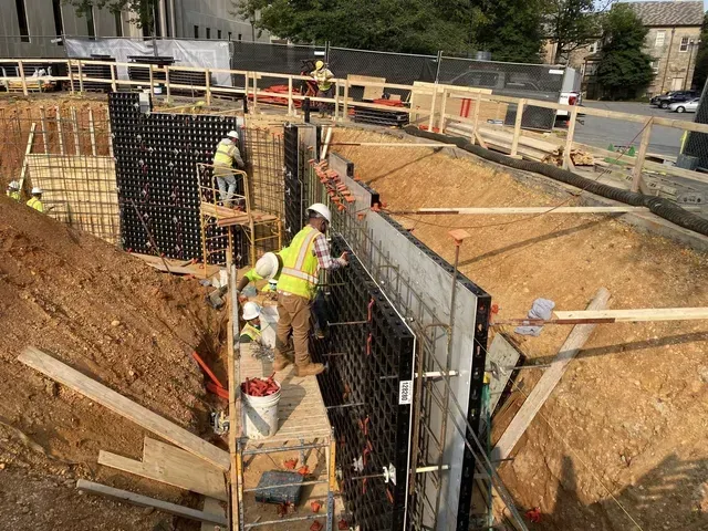 Construction Site - Hyattsville, MD - Alcoa Concrete & Masonry Inc. Construction Site - Hyattsville, MD - Alcoa Concrete & Masonry Inc.