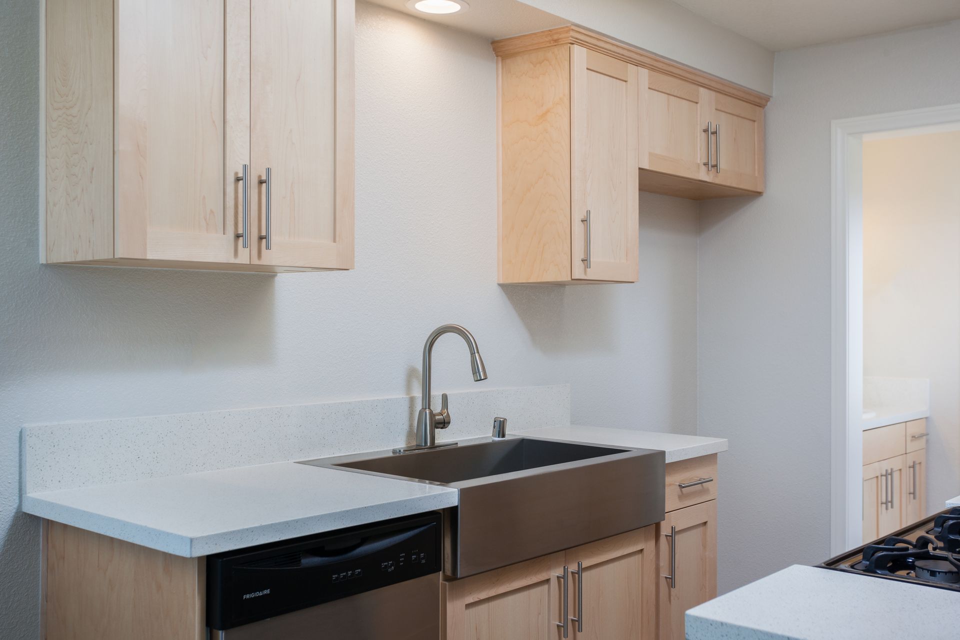 Updated apartment sink