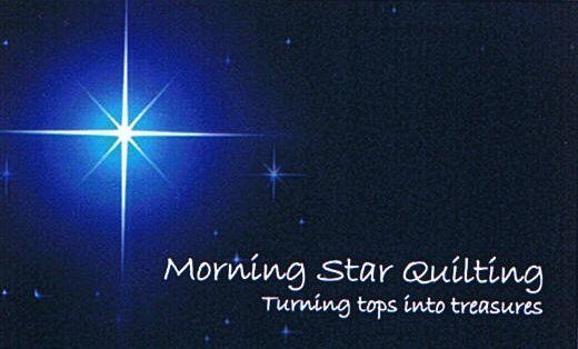 Morning Star Quilting on the Central Coast Morning Star Quilting on the Central Coast