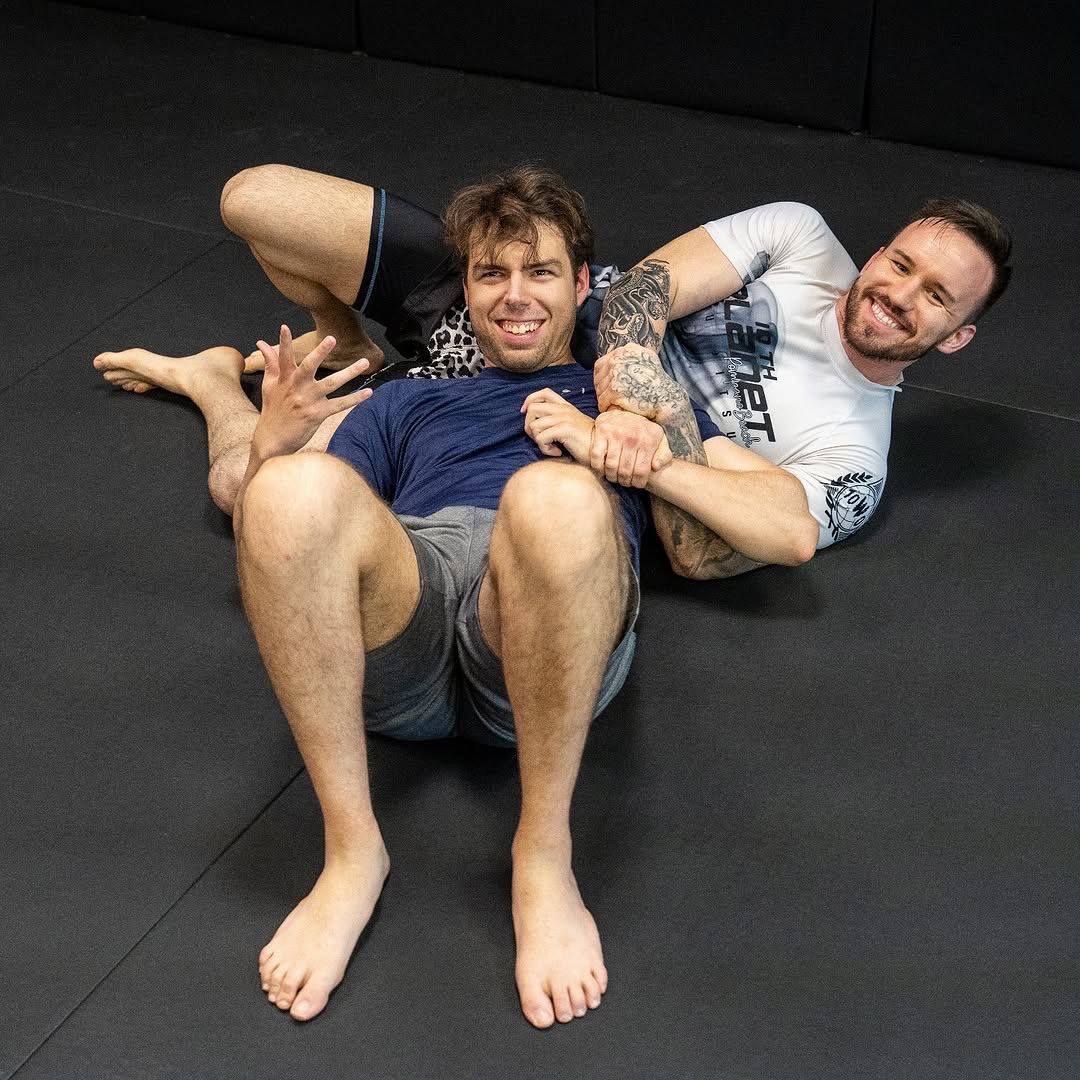 Adults training Brazilian Jiu-Jitsu at 10th Planet Orlando Jiu Jitsu in Altamonte Springs, FL.
