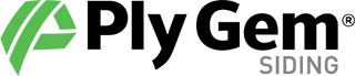 Ply Gem Siding logo: black text