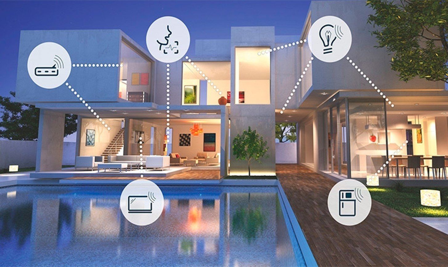 domotica per l'automazione della tecnologia domestica