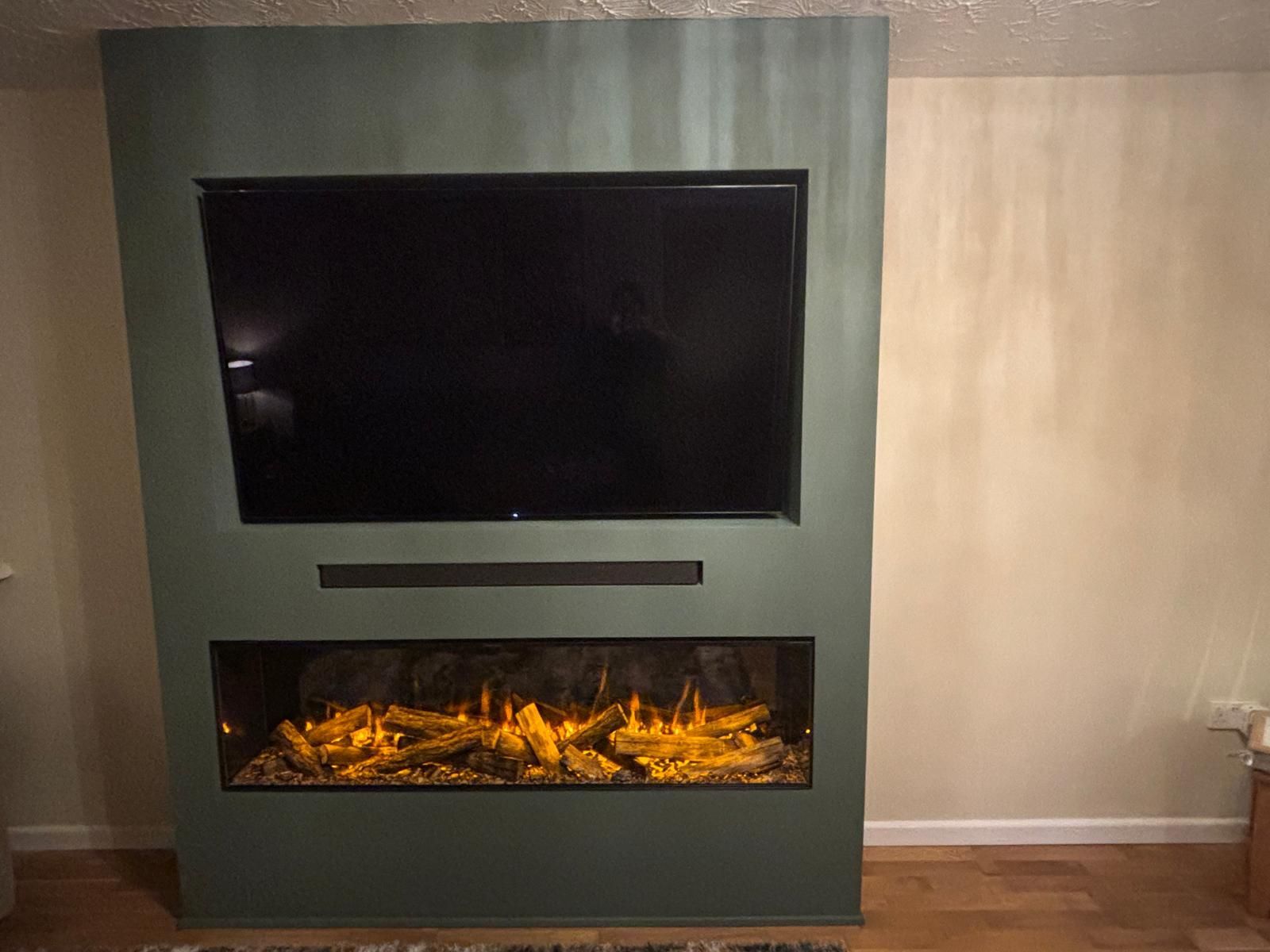 british fires 1600 new forest in a simple media wall