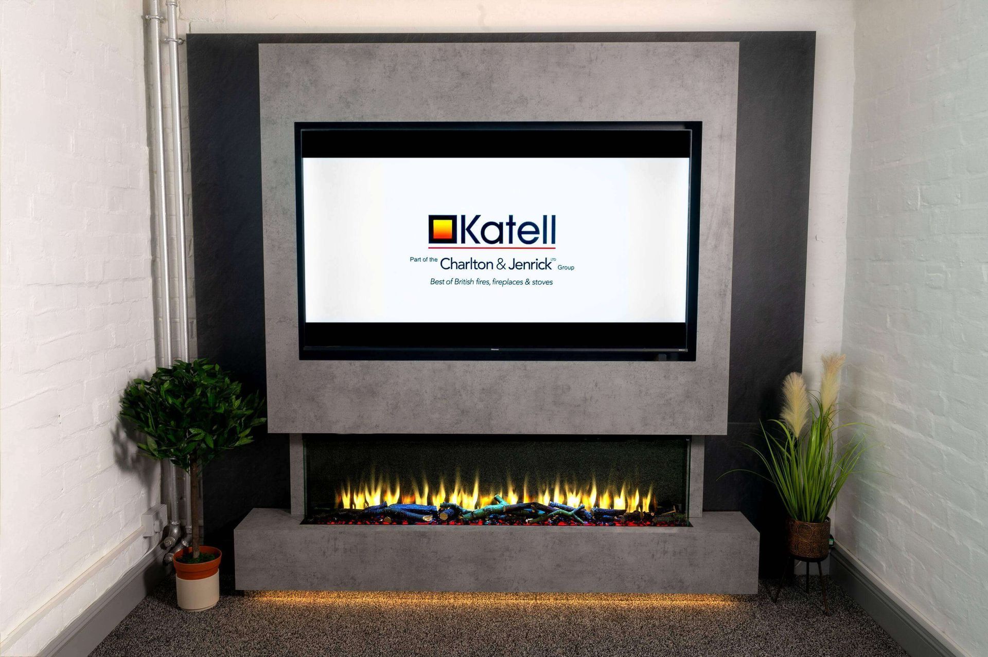 Katell Aprila Slimline Media Wall