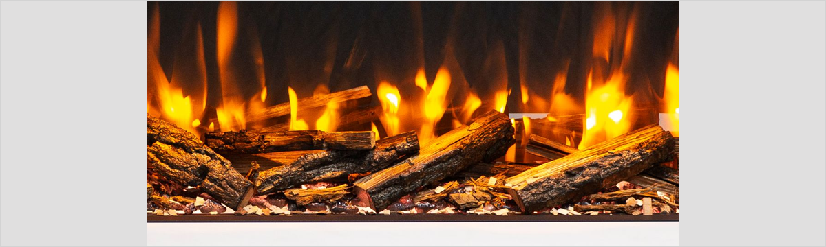 Charlton & Jenrick slimline optional real oak premium logs