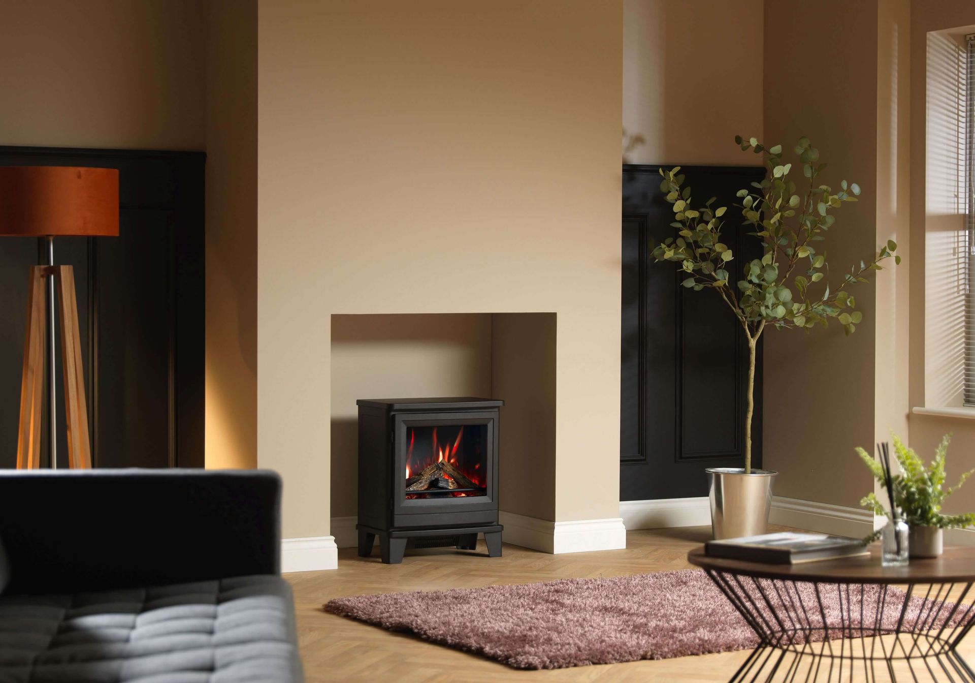Vision Fires Solus horizon stove